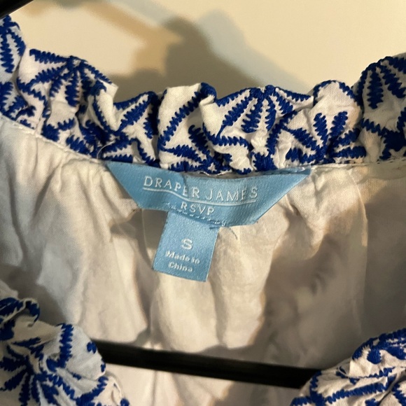 Draper James Dress size small. Elastic waist with tie. - Picture 2 of 6